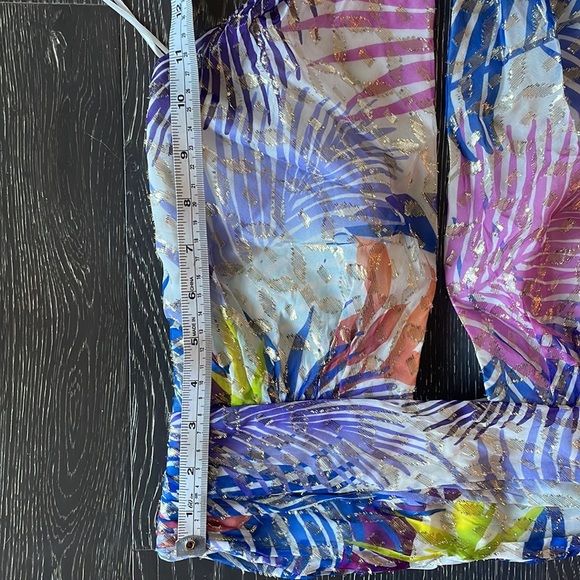 NWT Ramy Brook Louisa printed halter top - Picture 8 of 9